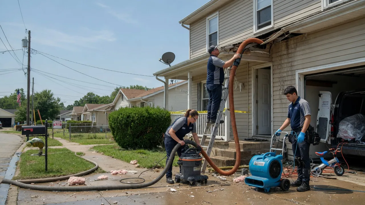 Water Damage Restoration in Plainfield, PA near me